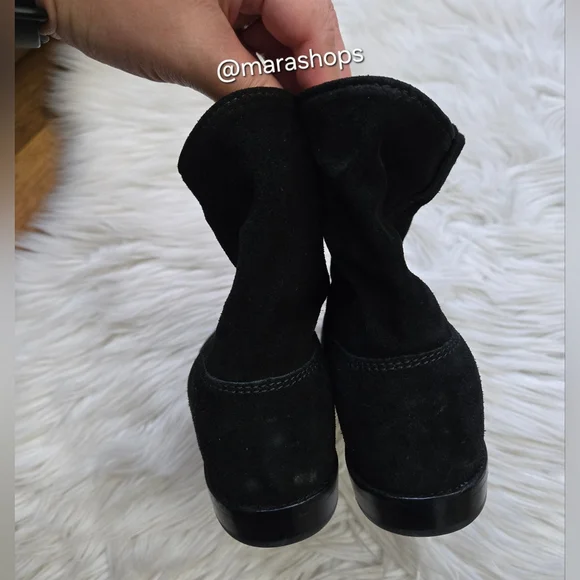 Isabel Marant Crisi Ankle Boots Black Suede - Picture 6 of 9